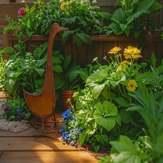 Mum Duck Garden Statue 56cm - Image 2