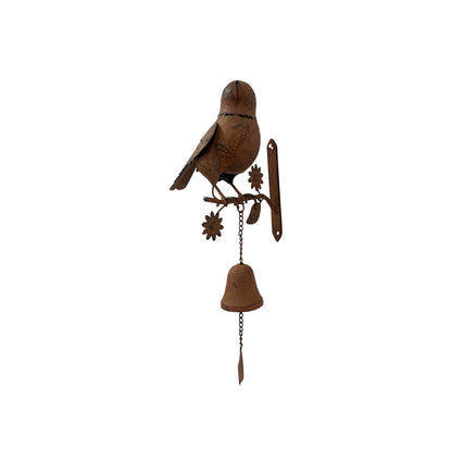 Door Post Bell w Bird 41cm - Image 2
