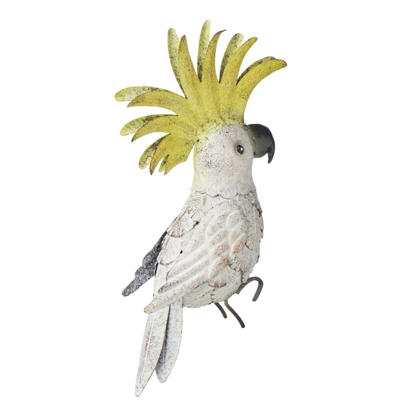 Cockatoo Metal Pot Sitter 45cm