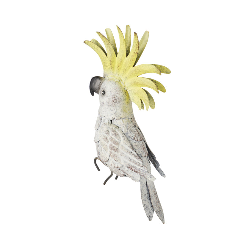 Cockatoo Metal Pot Sitter 45cm