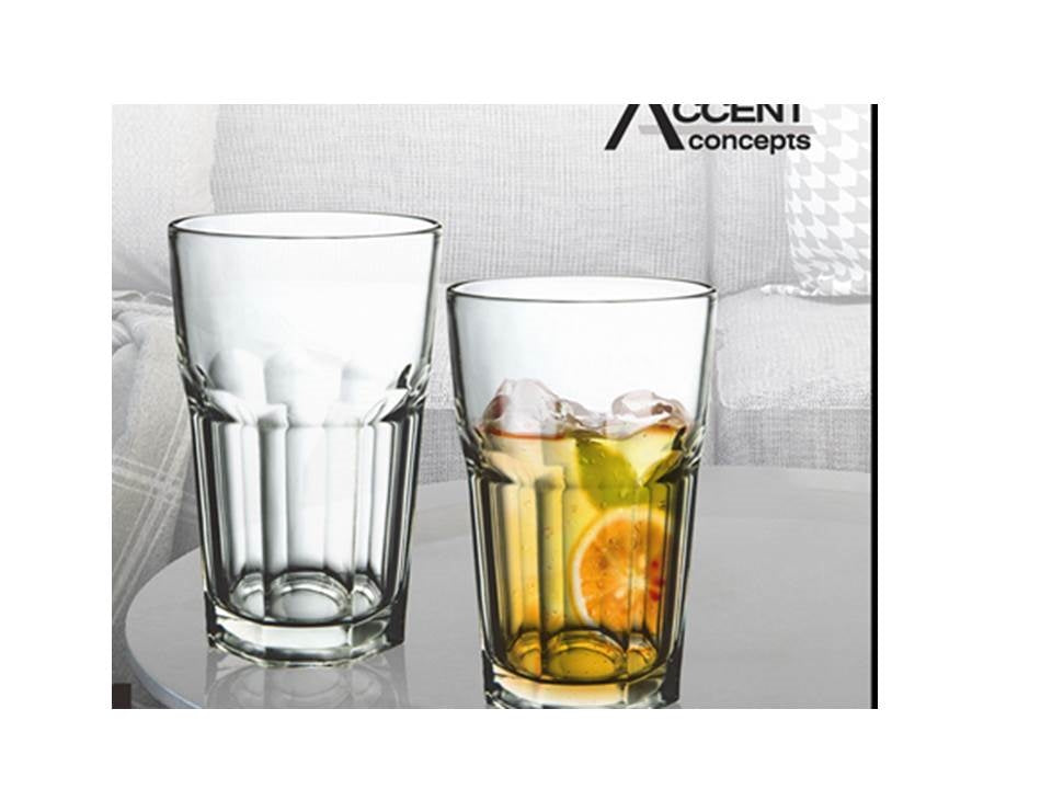 Bulk 12 Thick Bottom Tumbler 15oz 450ml 2pcs Setcolour Box