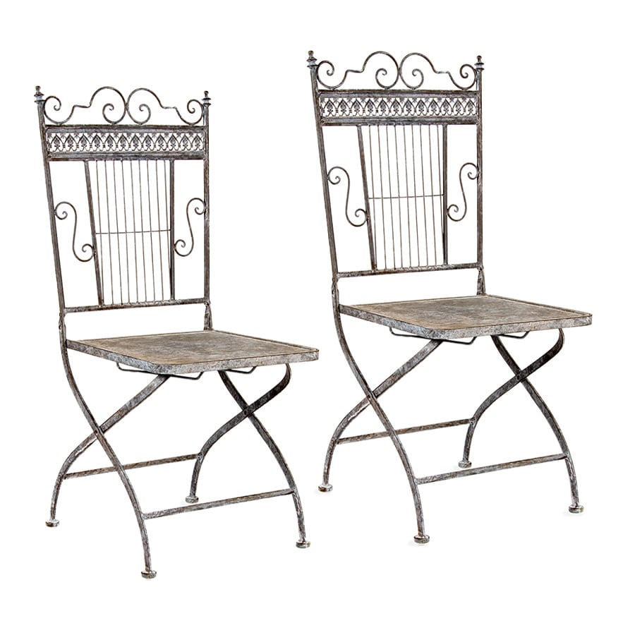 Baroque Round Table & 2 Chairs Set - Image 4