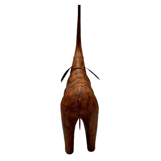 Metal Rust Elephant Statue 67cm - Image 2