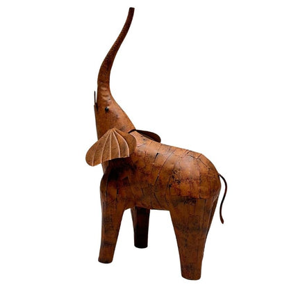 Metal Rust Elephant Statue 67cm - Image 3