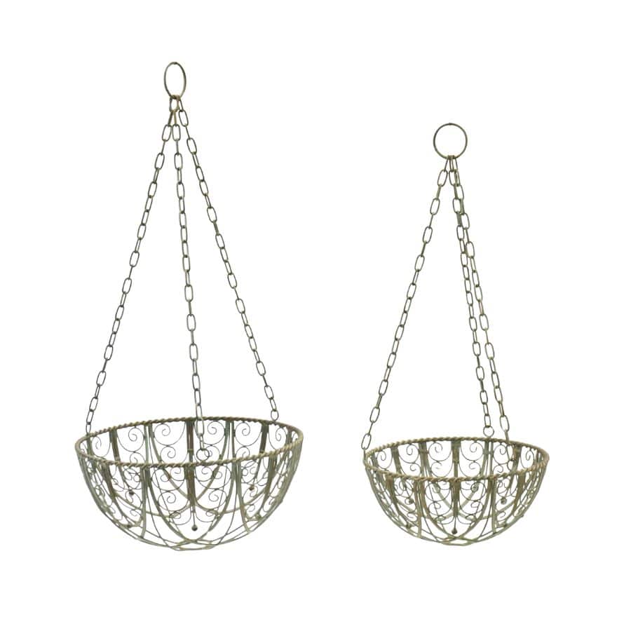 Set 2 Riviera Hanging Planter Baskets 69cm