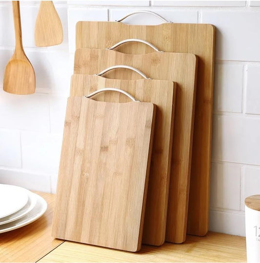 Bulk 12 Bamboo Chopping Board 34x24x1.6cm Med