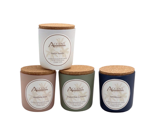 bulk 24 Soy Blend Candle in Glass Jar 220G Assorted