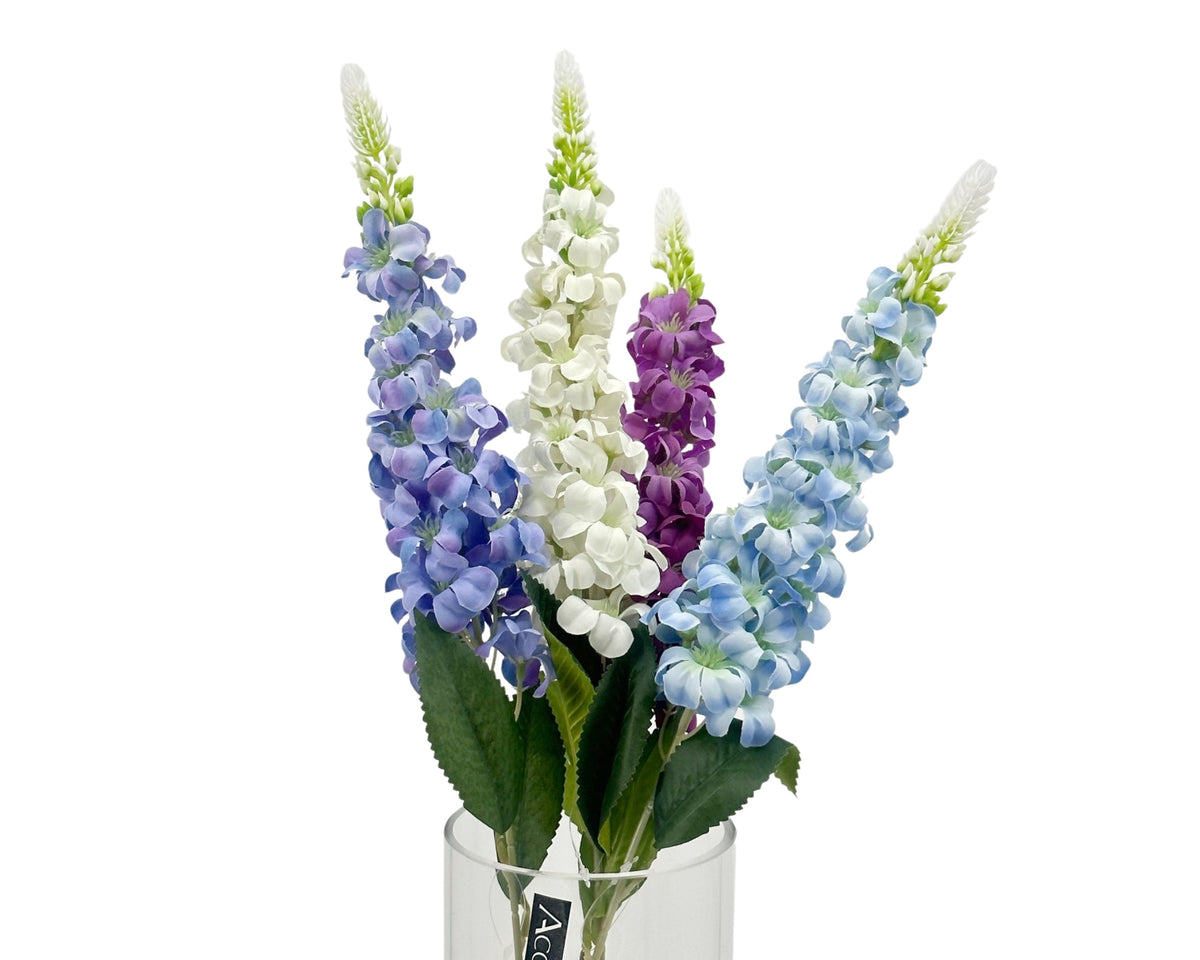 bulk 24 Artificial Hyacinth Spray Assorted 73cm