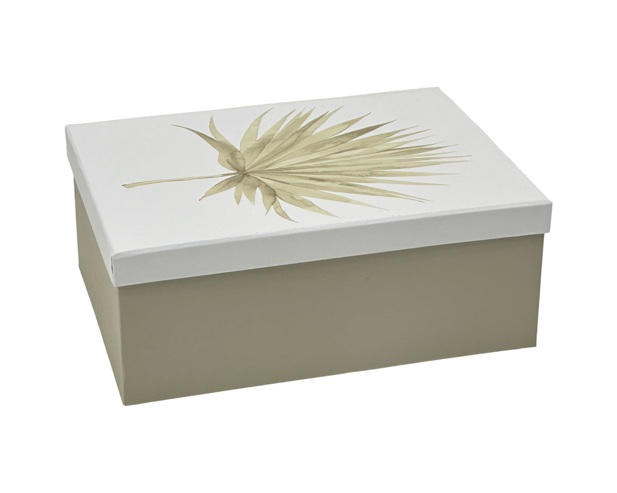 Bulk 2 Palm Leave Gift Box Set 18 43x34x16cm