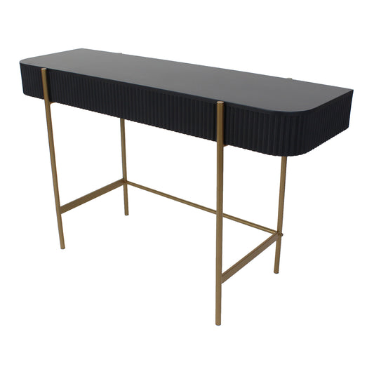 Eclipse Ribbed Console Table 120x73cm