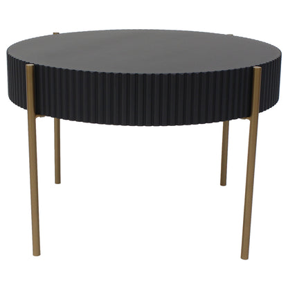 Eclipse Ribbed Coffee Table 60x35cm