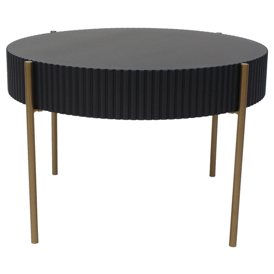 Eclipse Ribbed Coffee Table 60x35cm
