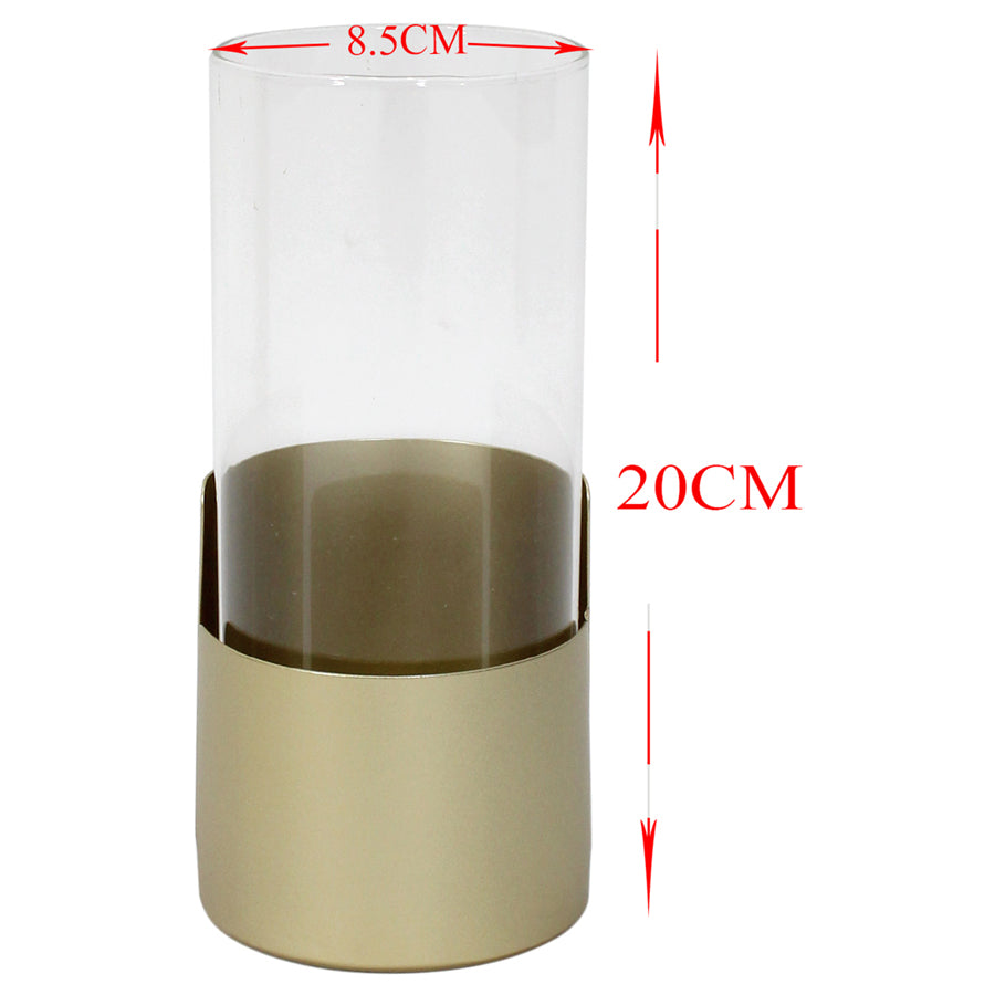 Aura Subtle Pillar Candleholder 9x20cm - Image 4