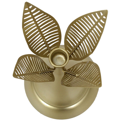 Aura Leaves Taper Candleholder 14x32cm - Image 3