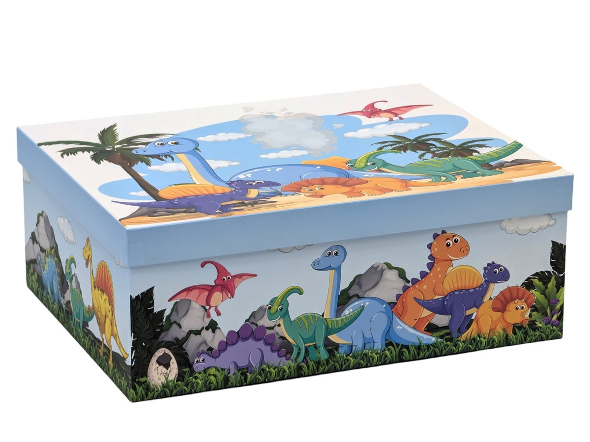 Bulk 2 Cute Dinosaur Gift Box Set 18 43x34x16cm