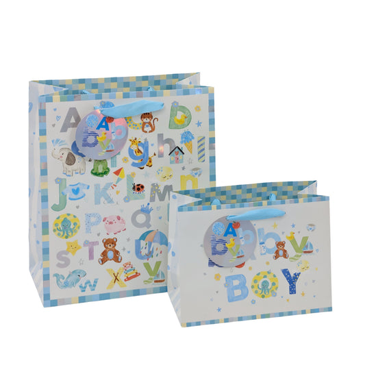 bulk 24 Xlarge Baby Girl Gift Bag 42cm