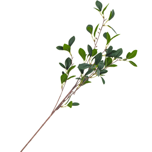 bulk 24 Artificial Milan Leaves Stem 90cm