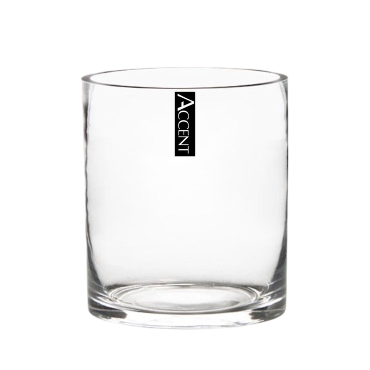bulk 12 Glass Cylinder Vase 16cm