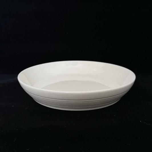 bulk 24 White Fine Bone China Embossed Side Plate 19cm