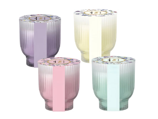 bulk 12 Jardin Floral Scented Candle 270g Assort