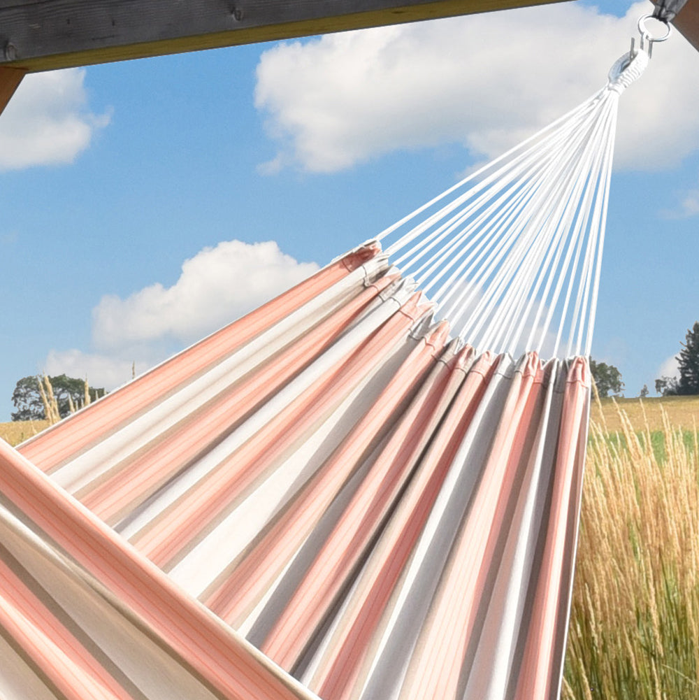 Vivere Brazilian Style Sunbrella Hammock - Cameo