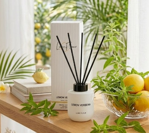 bulk 6 Luxe Fleur Diffuser 150ml Lemon Verbena