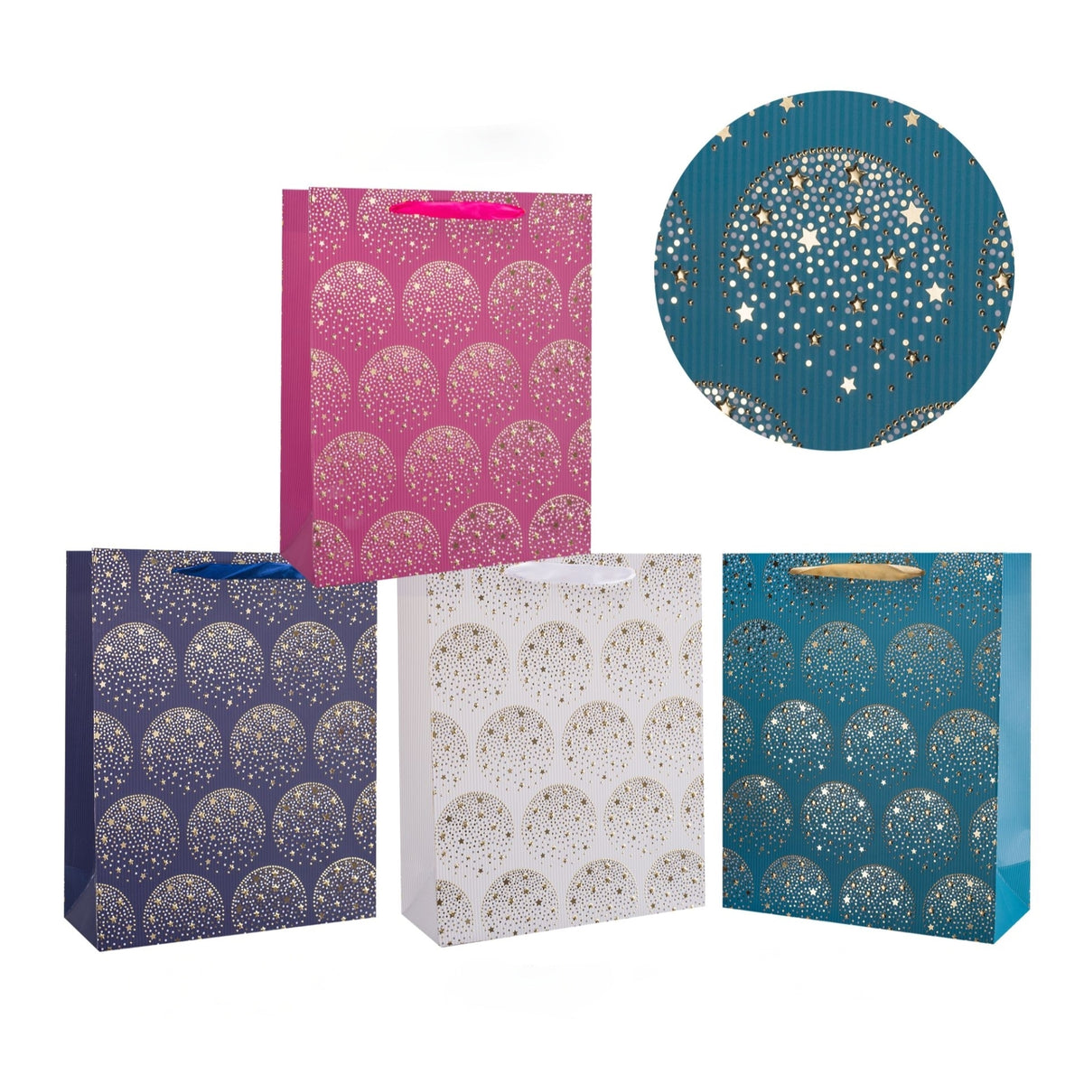 bulk 24 Medium Starry Elegence Gift 23cm