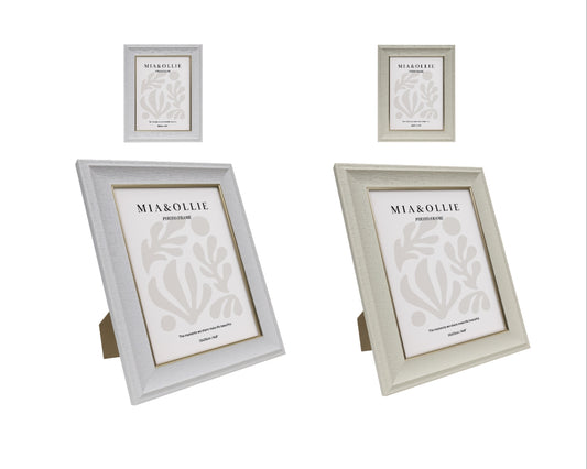 Set 2 Photo Frame Sara '6x8in' 20cm
