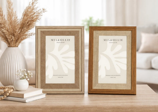 Set 2 Photo Frame Elise '4x6in' 15cm