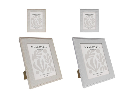 Set 2 Photo Frame Bella '6x8in' 20cm