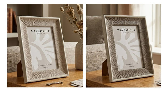 Set 2 Photo Frame Cassie '4x6in' 15cm