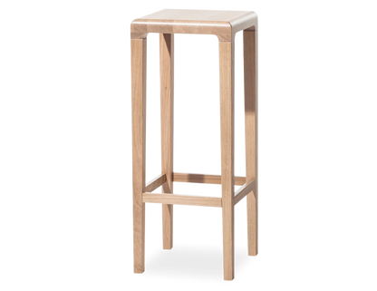 Rioja Barstool - Natural Oak - 80cm - by TON