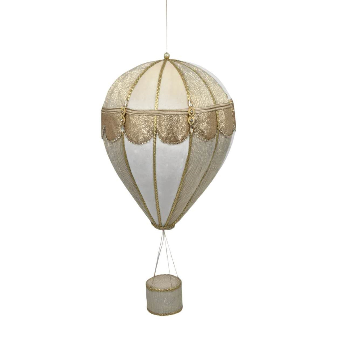 Bulk 4 Xmas Champange & White Velvet Balloon 46cm