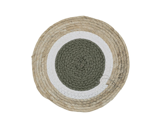 Bulk 24 Paper Rope Round Placemat 30cm