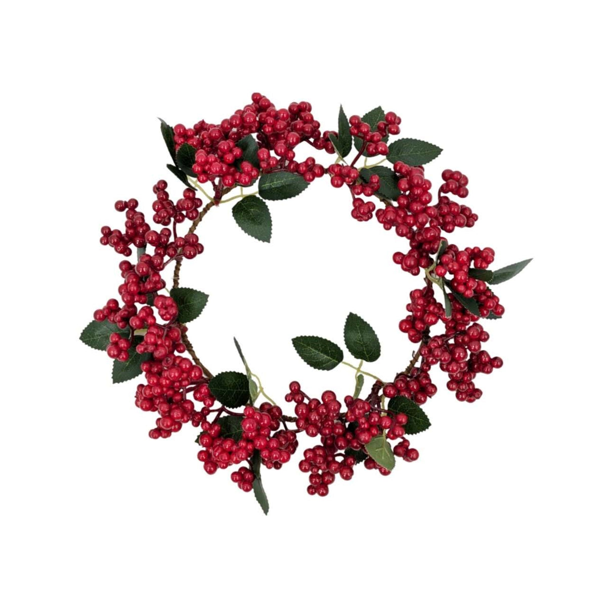 Bulk 12 Xmas Berry Wreath 26cm