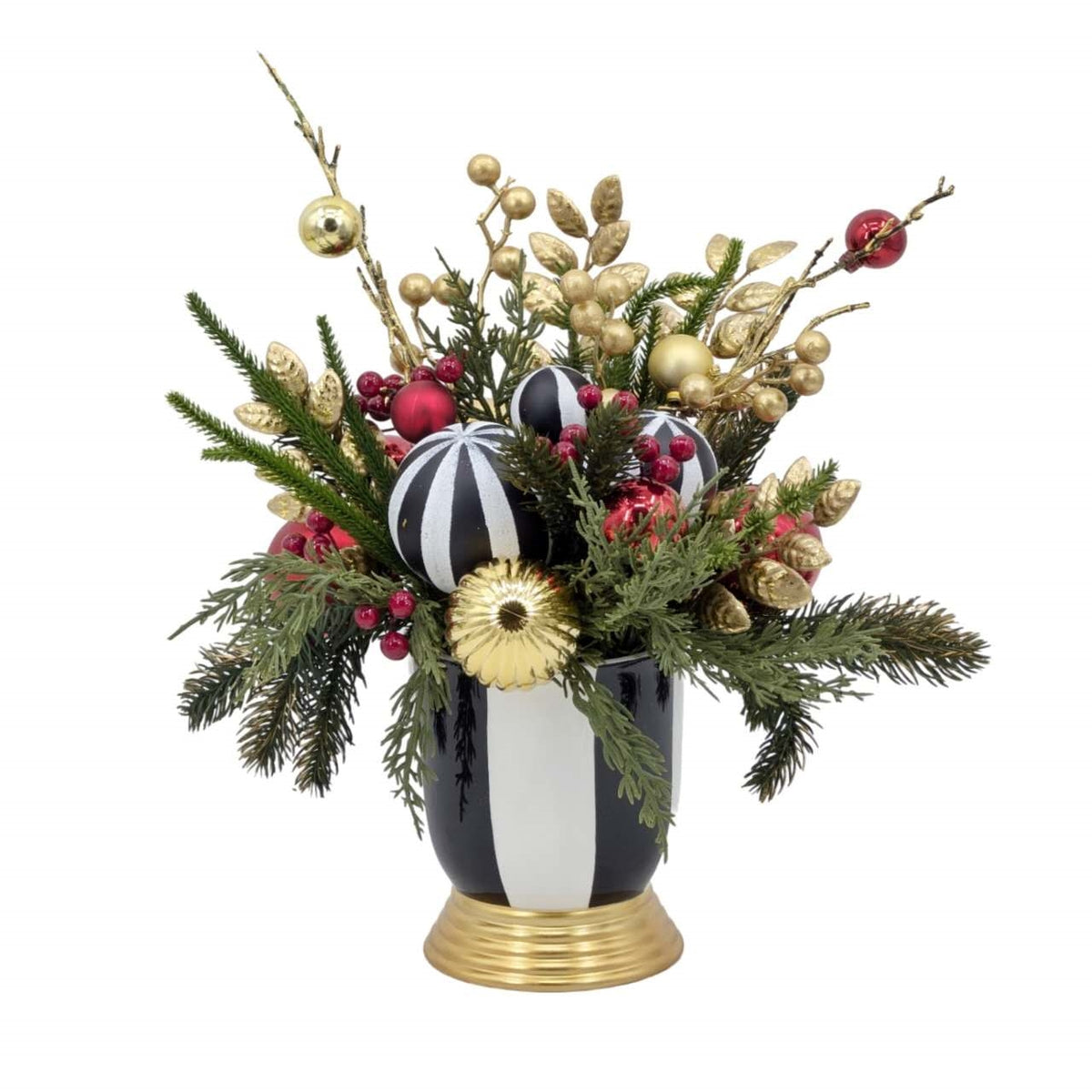 Bulk 2 Xmas Amaryllis Glow Pierrot Floral Pot 40cm