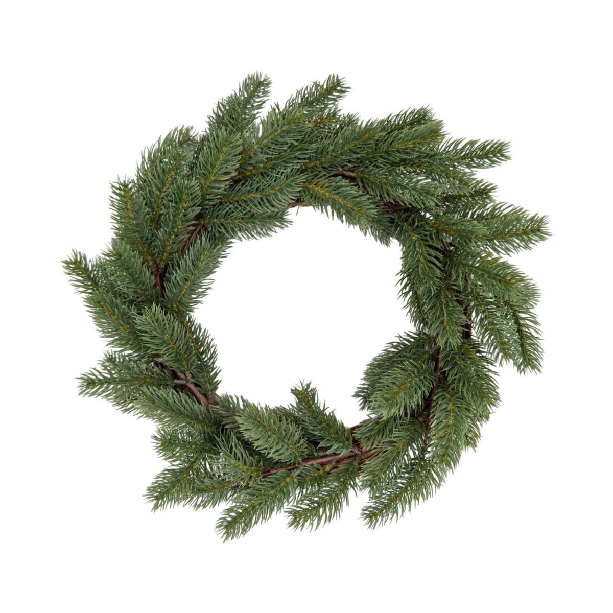Bulk 6 Xmas Pine Wreath Sml 40cm
