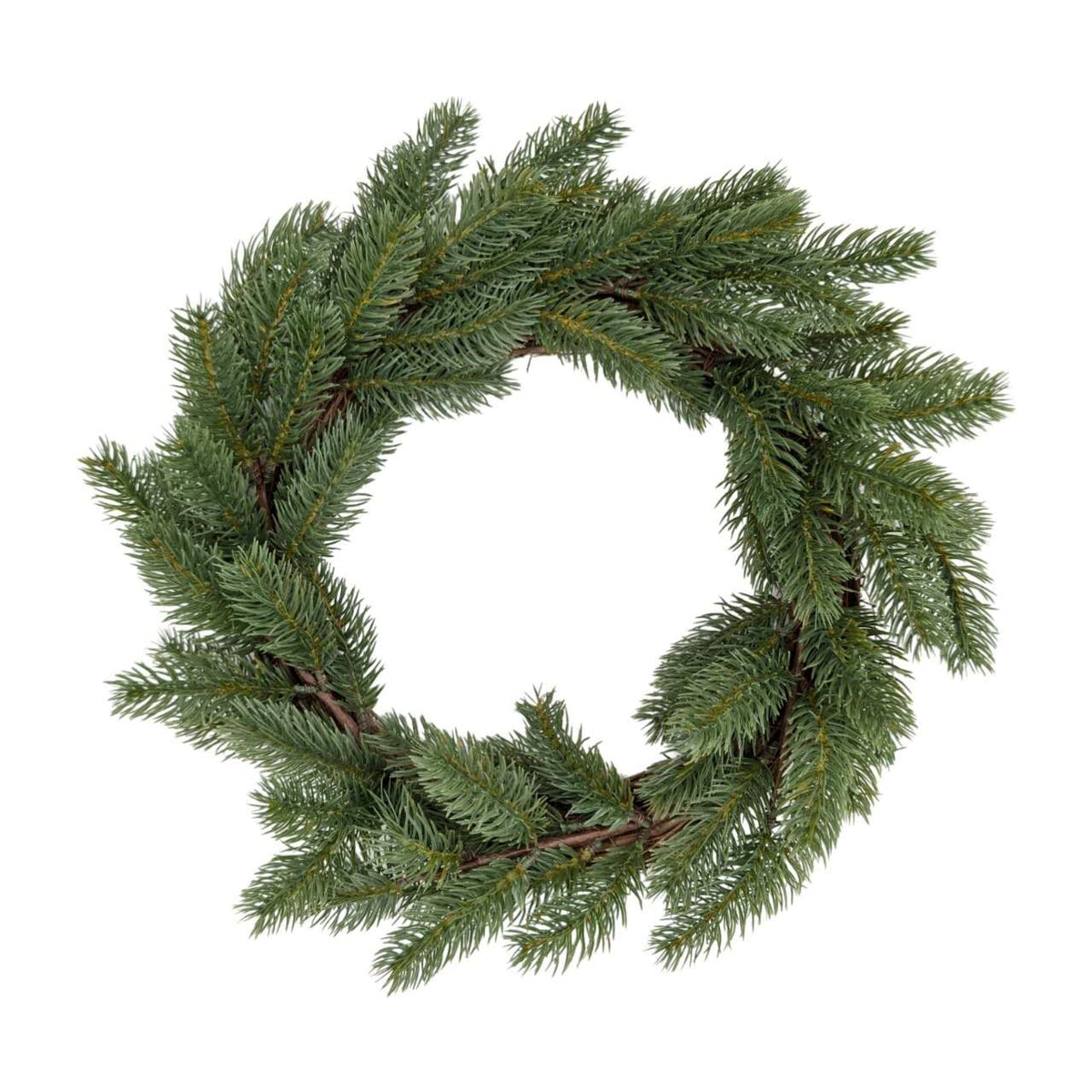 Bulk 6 Xmas Pine Wreath Med 50cm