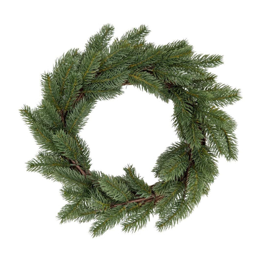 Bulk 6 Xmas Pine Wreath Med 50cm