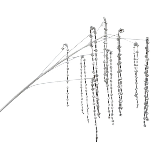 Bulk 12 Xmas Metallic Look Pick 85cm