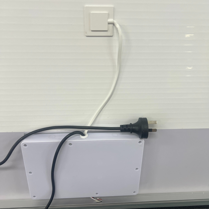 Rectangular LED Mirror 130cm x 80cm Frameless Frosted Wall Mounted Bathroom Defogger Dimmable Touch Sensor