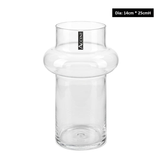 bulk 12 Tina Glass Vase Limited Batch 25cm