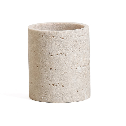 Bulk 12 Stone Look Toothbrush Holder 7.5x8.9cmh