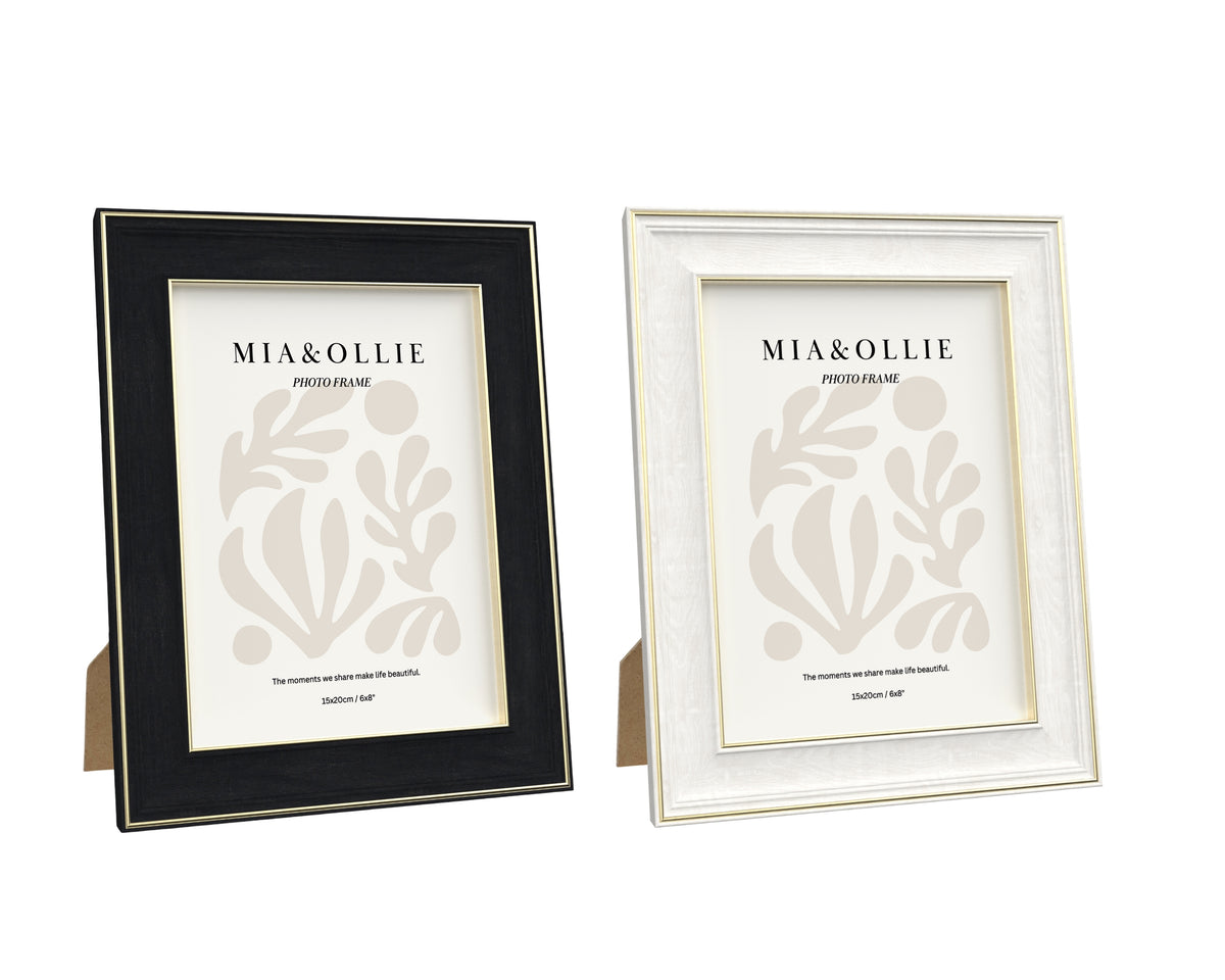 Bulk 24 Ps Photo Frame Rome 15x20cm 6 x8in 2 Asst