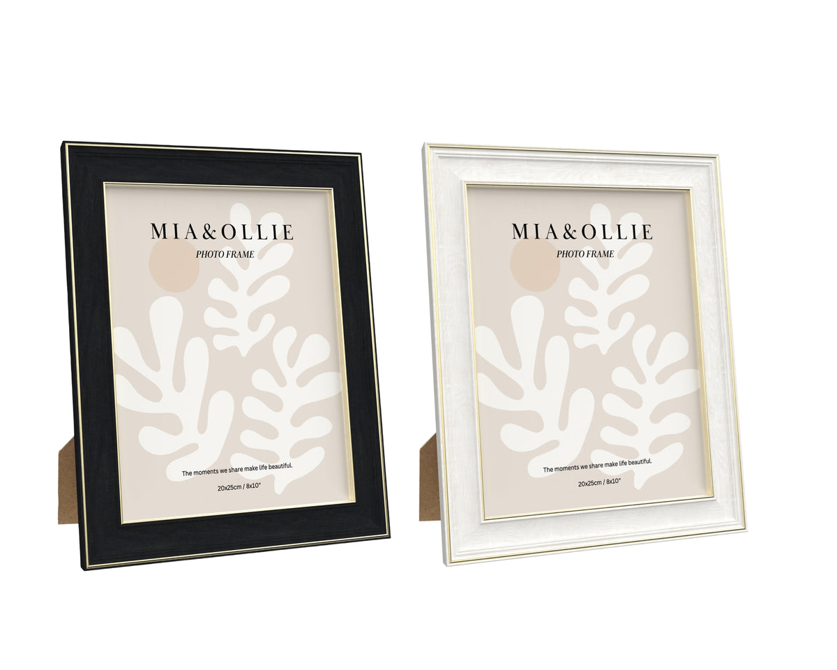 Bulk 24 Ps Photo Frame Rome 20x25cm 8 x10in 2 Asst