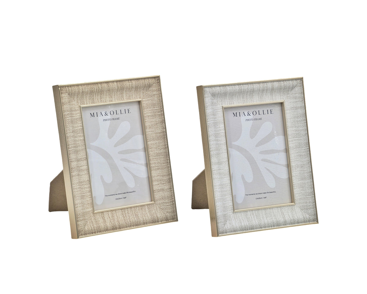 Bulk 24 Ps Photo Frame Golden Vienna 10x15cm 4x6in 2 Asst