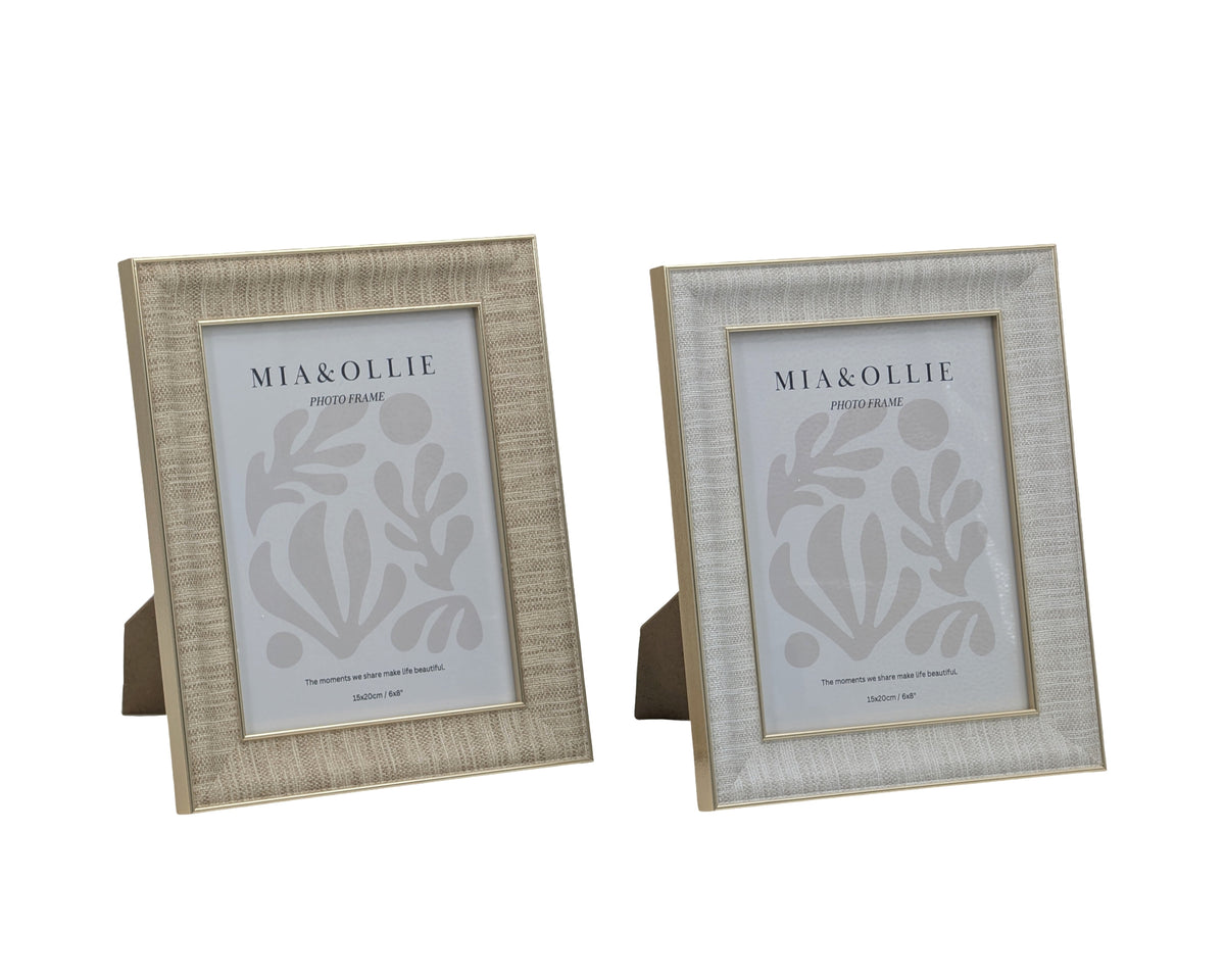 Bulk 24 Ps Photo Frame Golden Vienna 15x20cm 6 x8in 2 Asst
