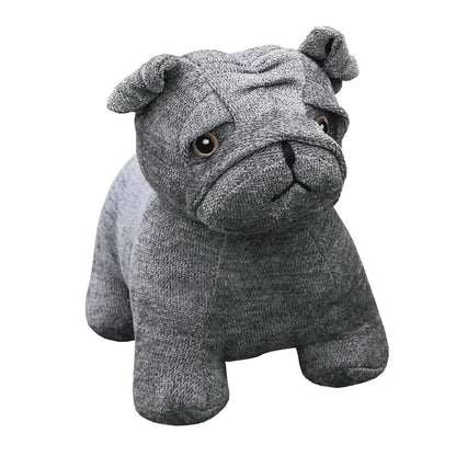 Grey French Bulldog Door Stopper 23cm - Image 4