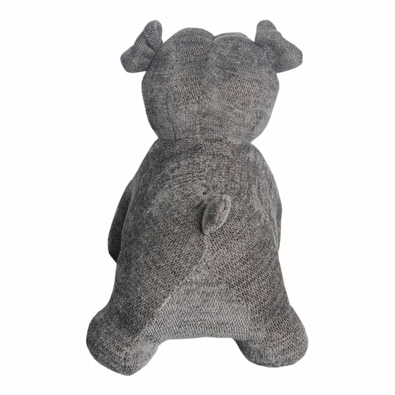 Grey French Bulldog Door Stopper 23cm - Image 3
