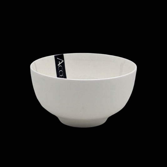 Bulk 24 White Fine Bone China Rice Bowl 4.5in 11.8x6.5cm